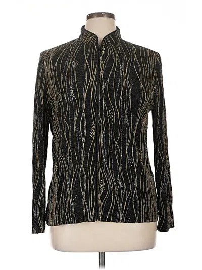 Pre-owned Alex Evenings Jacket In Gold