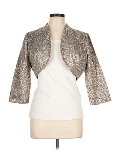 Pre-owned Alex Evenings Jacket In Silver