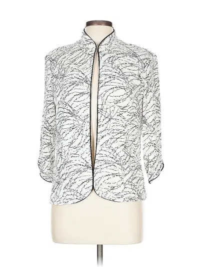 Pre-owned Alex Evenings Jacket In White
