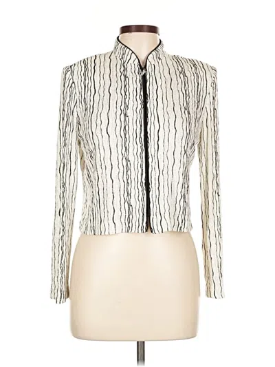 Pre-owned Alex Evenings Jacket In White