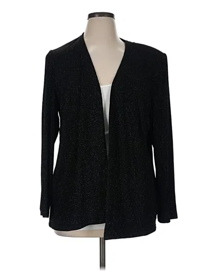 Pre-owned Alex Evenings Kimono In Black