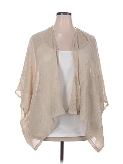 Pre-owned Alex Evenings Kimono In Brown