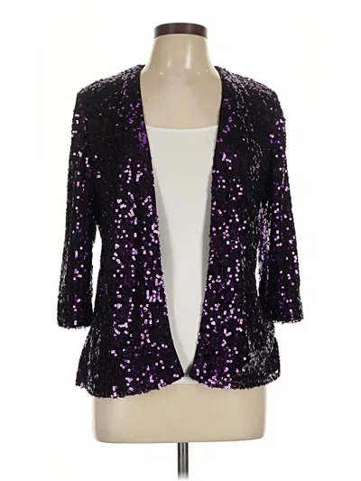 Pre-owned Alex Evenings Kimono In Purple
