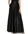 Alex Evenings Petite Ballgown Skirt In Black