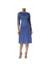 Alex Evenings Mock Two-piece Cocktail Dress In Gold