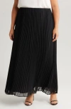 ALEX EVENINGS ALEX EVENINGS PLEATED MAXI SKIRT