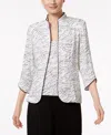 Alex Evenings Printed Jacket And Top Set, Regular & Petite Sizes In Multi