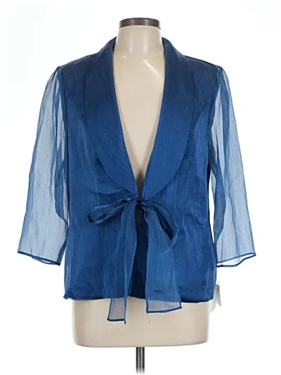 Pre-owned Alex Evenings Vest In Blue