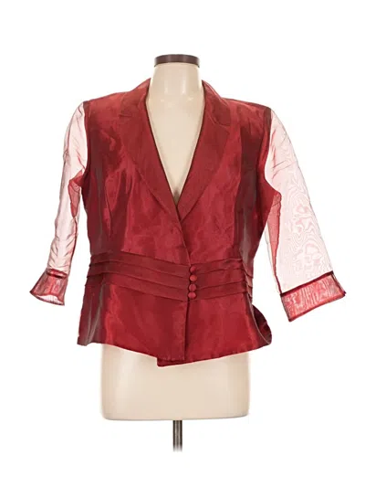 Pre-owned Alex Evenings Vest In Red
