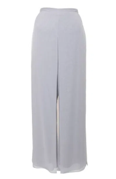 Alex Evenings Wide Leg Carwash Pants In White