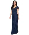 Alex Evenings Sequin Lace Bodice Gown