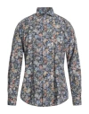 Alex Ingh Man Shirt Navy Size 16 Cotton In Navy