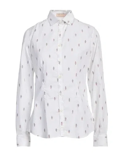 Alex Ingh Woman Shirt White Size 12 Cotton