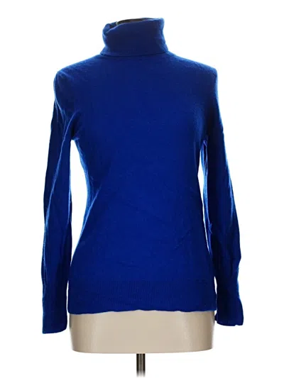 Pre-owned Alex Marie Cashmere Pullover Sweater In Blue