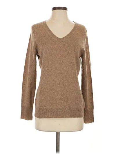 Pre-owned Alex Marie Cashmere Pullover Sweater In Brown
