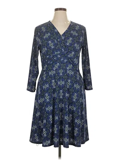 Pre-owned Alex Marie Casual Dress In Blue