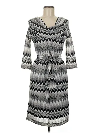 Pre-owned Alex Marie Casual Dress In Gray