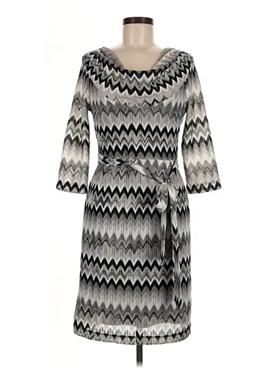 Pre-owned Alex Marie Casual Dress In Gray