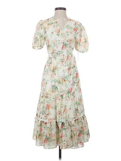 Pre-owned Alex Marie Casual Dress In Ivory