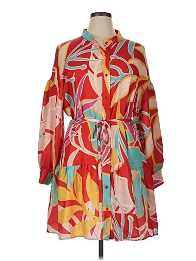 Pre-owned Alex Marie Casual Dress In Orange