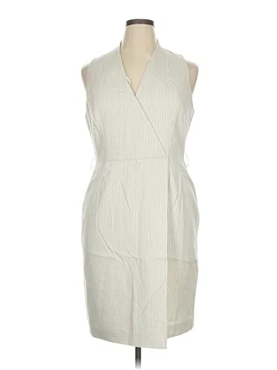 Pre-owned Alex Marie Casual Dress In White