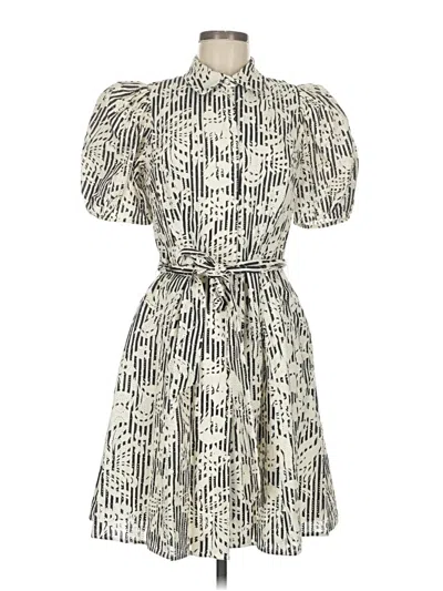 Pre-owned Alex Marie Casual Dress In White