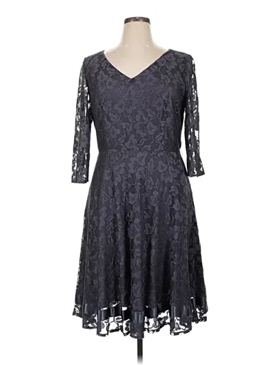 Pre-owned Alex Marie Cocktail Dress In Gray