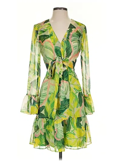 Pre-owned Alex Marie Cocktail Dress In Green