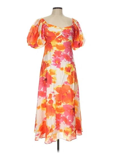 Pre-owned Alex Marie Cocktail Dress In Orange