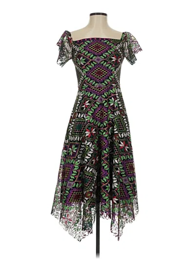 Pre-owned Alex Marie Cocktail Dress In Purple