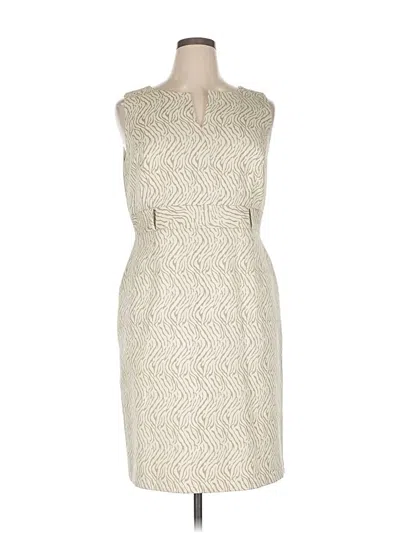 Pre-owned Alex Marie Cocktail Dress In White