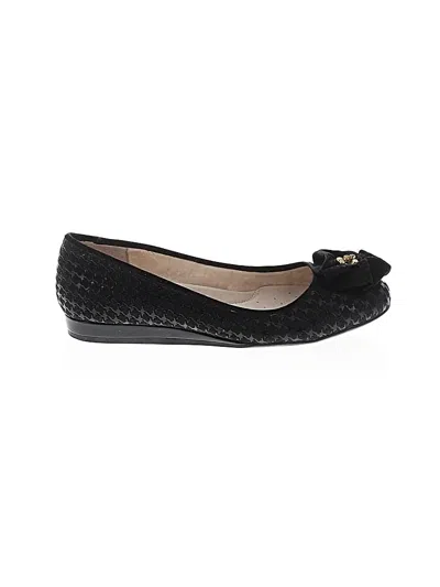 Pre-owned Alex Marie Flats In Black