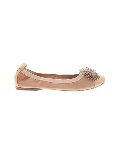 Pre-owned Alex Marie Flats In Tan