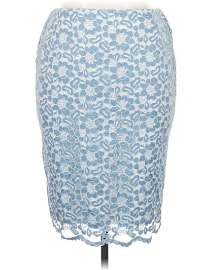 Pre-owned Alex Marie Formal Skirt In Blue