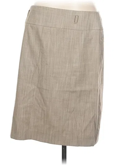 Pre-owned Alex Marie Formal Skirt In Brown