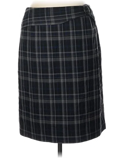 Pre-owned Alex Marie Formal Skirt In Gray