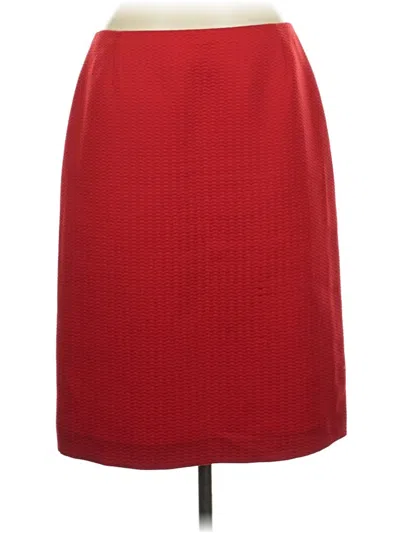 Pre-owned Alex Marie Formal Skirt In Red