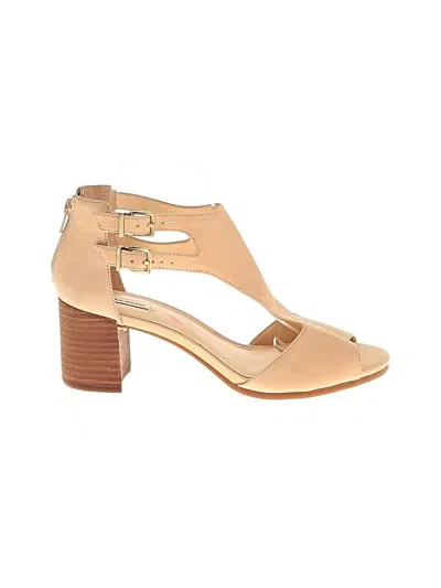 Pre-owned Alex Marie Heels In Brown