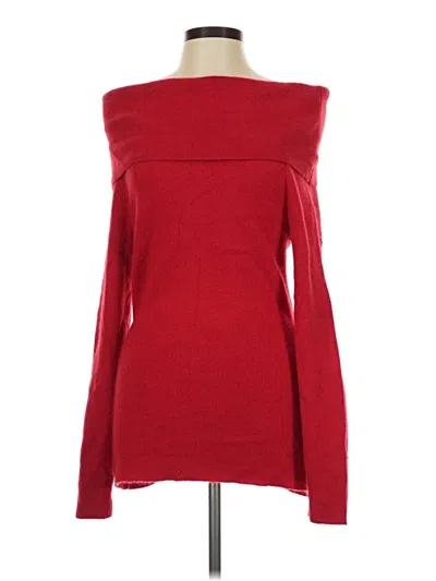 Pre-owned Alex Marie Long Sleeve T-shirt In Red