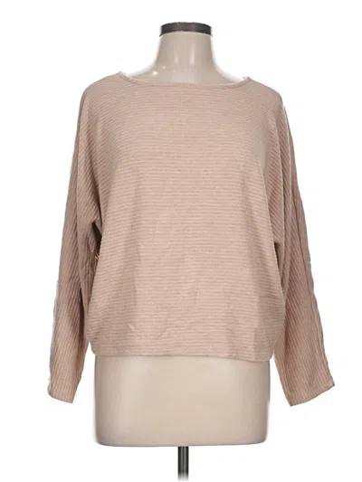 Pre-owned Alex Marie Pullover Sweater In Tan