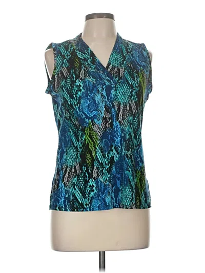 Pre-owned Alex Marie Sleeveless Blouse In Blue