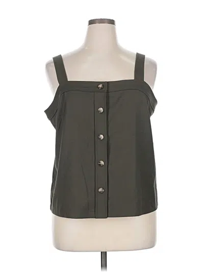 Pre-owned Alex Marie Sleeveless Blouse In Green