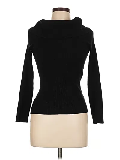 Pre-owned Alex Marie Turtleneck Sweater In Black