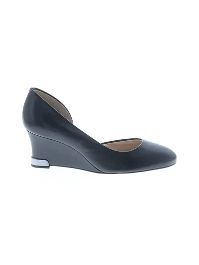 Pre-owned Alex Marie Wedges In Black