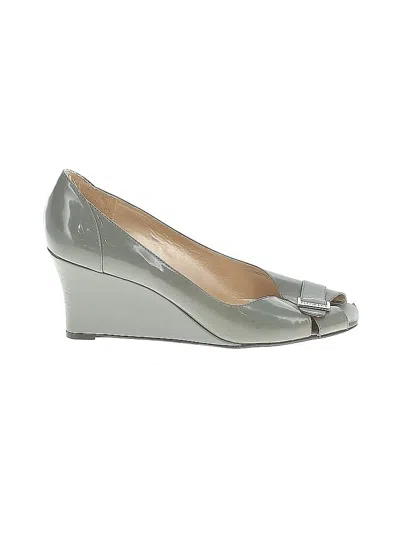 Pre-owned Alex Marie Wedges In Gray