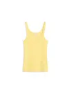 Alex Mill 365 Ribbed Tank In Honeysuckle