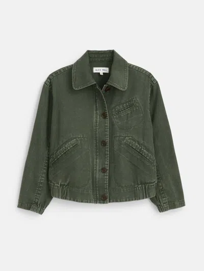 Alex Mill 9th Street Jacket In Cotton Twill In Duffle Bag