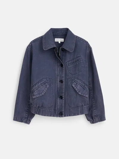 Alex Mill 9th Street Jacket In Cotton Twill In Navy