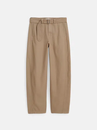 Alex Mill 9th Street Pant In Cotton Twill In Field Khaki
