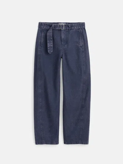Alex Mill 9th Street Pant In Cotton Twill In Navy